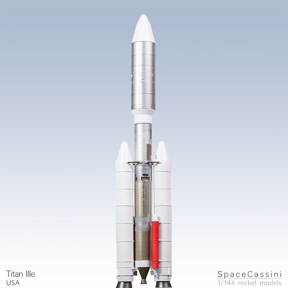 Space Cassini - rocket model