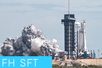 SpaceCassini gallery FalconHeavy Static Fire Test
